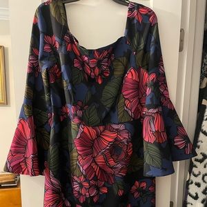 Like new Trina Turk floral dress! Size 14